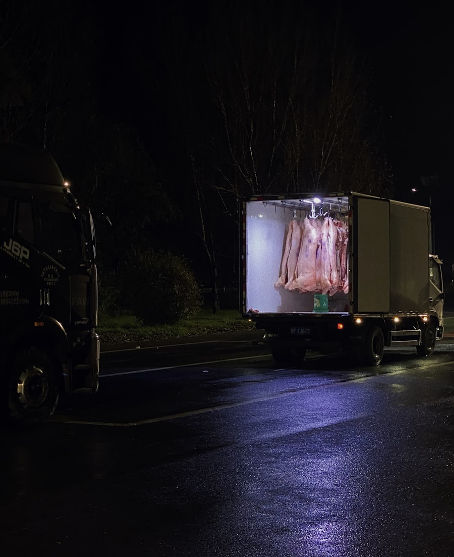 Express-Transport bei Nacht